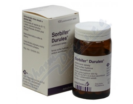 Sorbifer Durules 100 mg. 50 tablets